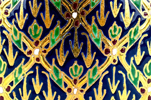 PB001 PhumKaoBin Dark Blue design from UniqueUrn