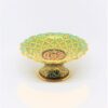 Stem Plate 5 inch Shiny Bone China KarnYang On Green