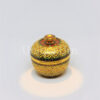 Apple Covered Box Urn 3 inch Shiny PiKul