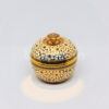 Apple Covered Box Urn 4 inch Shiny ChaKri