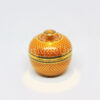 Apple Covered Box Urn 4 inch Shiny KaoLarmTad