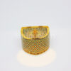 Triangle Covered Box Urn Extreme Shape Large Shiny PiKul
