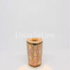 Triangle Vase 5 inch Extreme Shape Shiny DokKaw On Pink