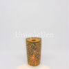 Triangle Vase 5 inch Extreme Shape Shiny DokMaiKhod Fancy On Black