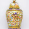ThoPlue Covered Urn 14 inch Matt Thai Traditional Figures Fancy Colors