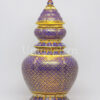 ThoSuKhoThai Covered Urn 12 inch Matt PiKul