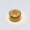 Round Covered Box Urn Small Shiny ChaKri