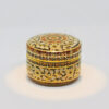 Round Covered Box Urn 3 inch Short Shiny ChaKri