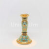 Tall Candle Holder Shiny DokKaw On Light Blue