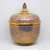 ThoChan Covered Urn 8 inch Shiny PhumKaoBin