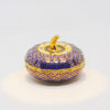 ThoFudThong Covered Box Urn 3 inch Shiny Pikul