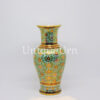 Vase 7 inch Thai Shape Shiny DokKaw