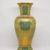 Vase 12 inch Thai Shape Shiny PiKul On Green
