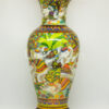 Vase 14 inch Thai Shape Shiny Elephants Fancy Colors