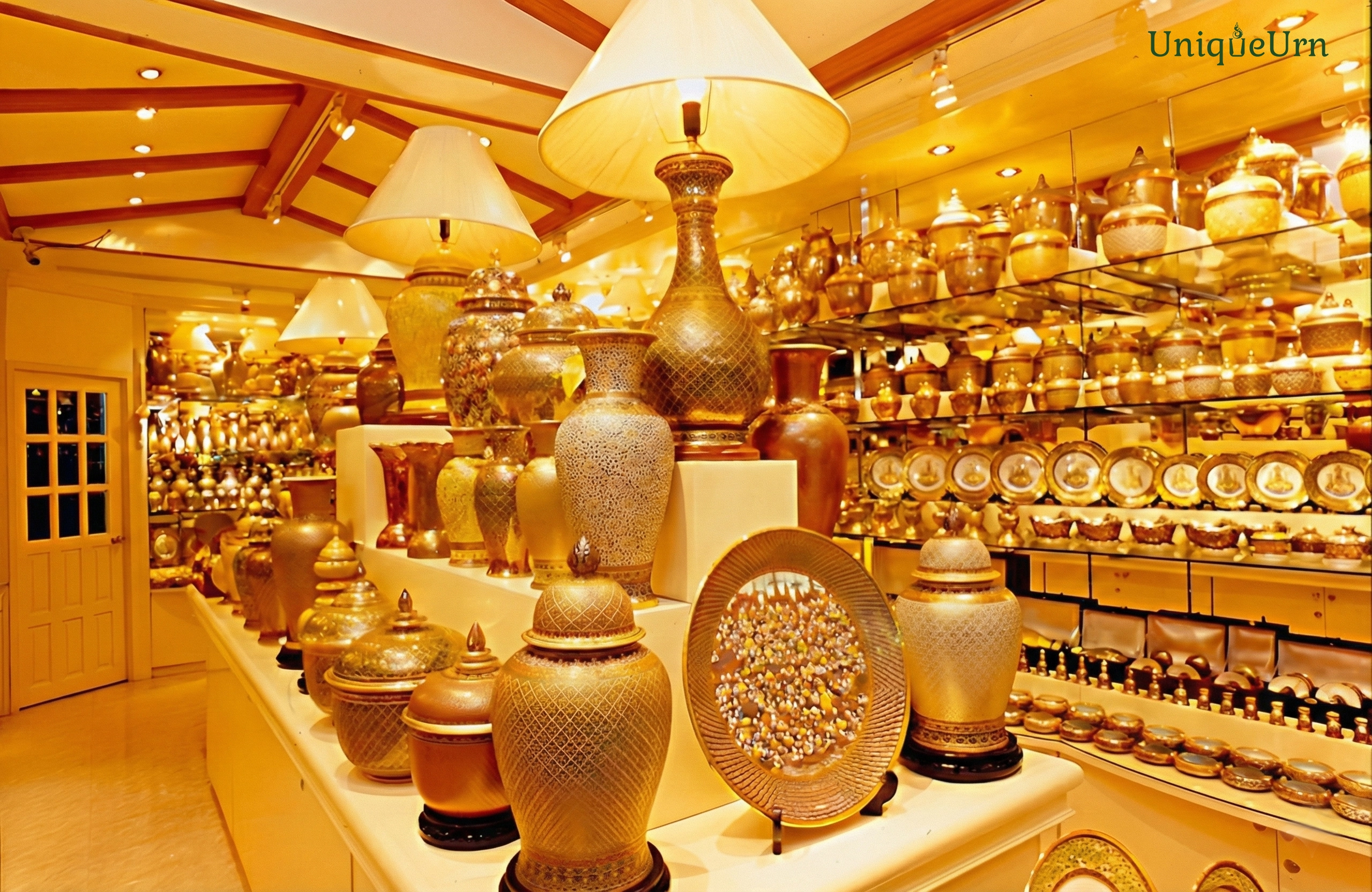 The atmosphere at UniqueUrn by Siam Ceramic Handmade