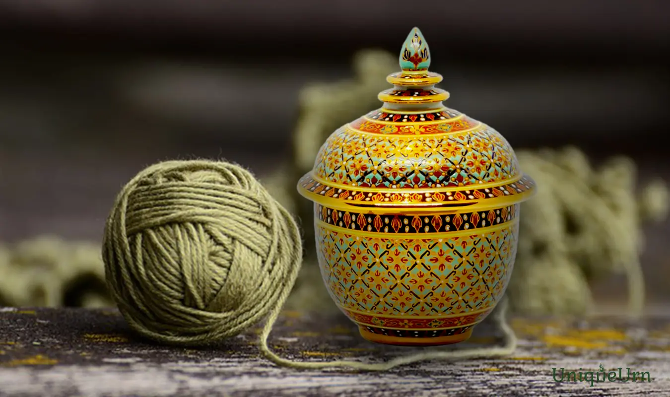 Honor your child’s legacy: Healing rituals & exquisite memorial art with UniqueUrn’s Thochan handcrafted keepsake urns for ashes.