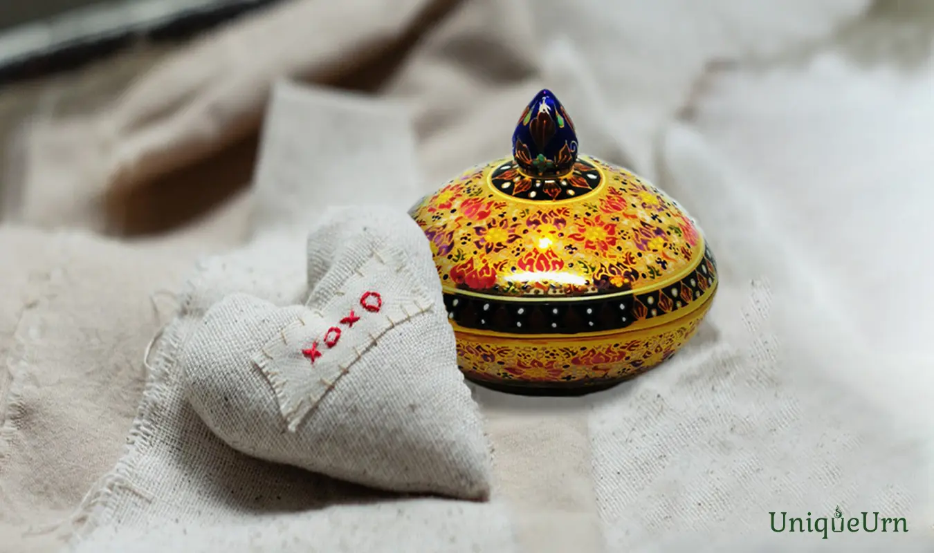 Find peace after miscarriage or infant loss through psychological insights, empathy, and healing memorial rituals with UniqueUrn’s ThoLukjan handcrafted keepsake child & infant urns.
