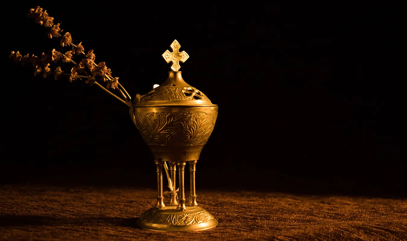 A curated selection of handcrafted memorial urns for ashes in metal material.